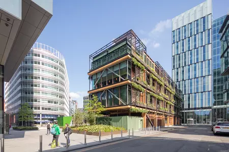 Hardman Square Pavilion, Manchester, UK