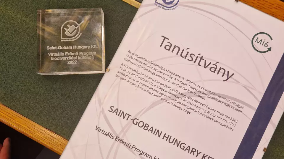 Virtuális Erőmű Program Tanúsítvány